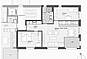 Grundriss eines kleinen Wohnungsplans