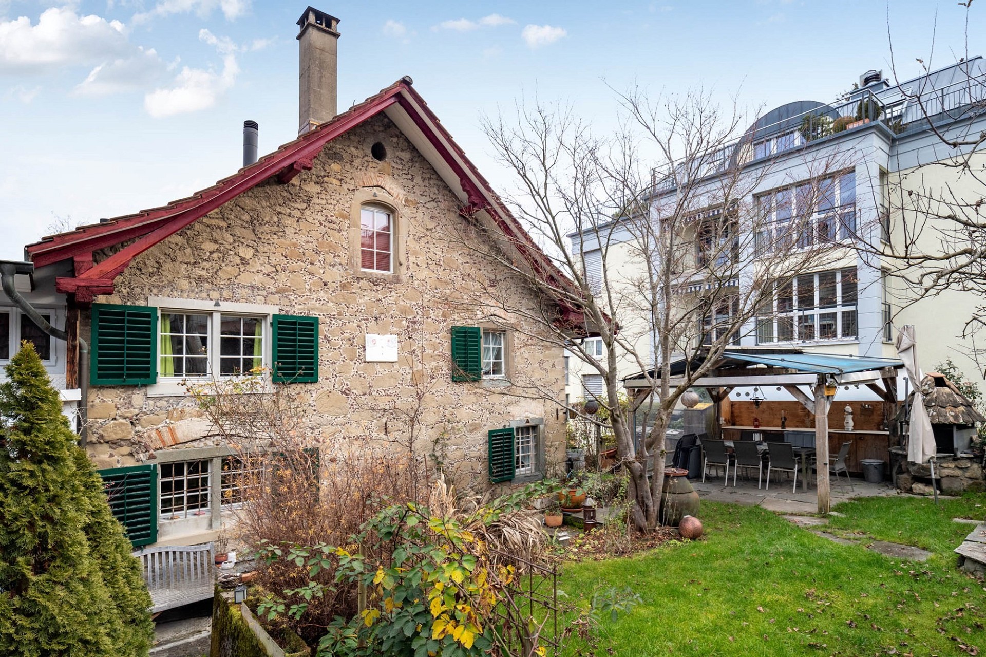 Historisches Wohnhaus mit Garten