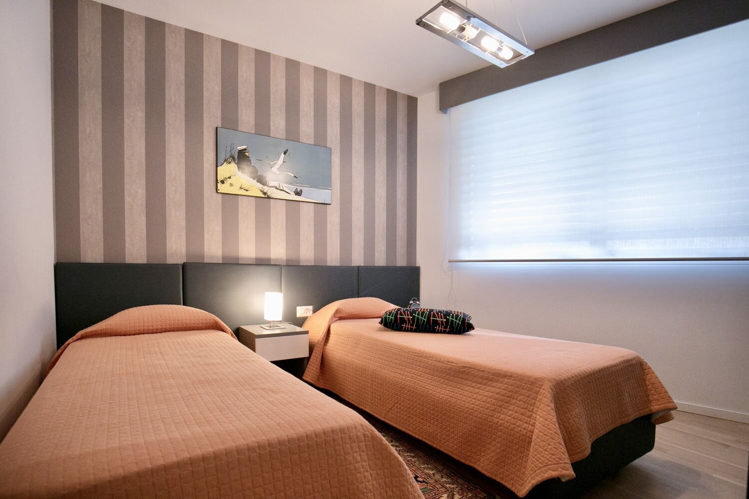 Doppelzimmer mit zwei Einzelbetten