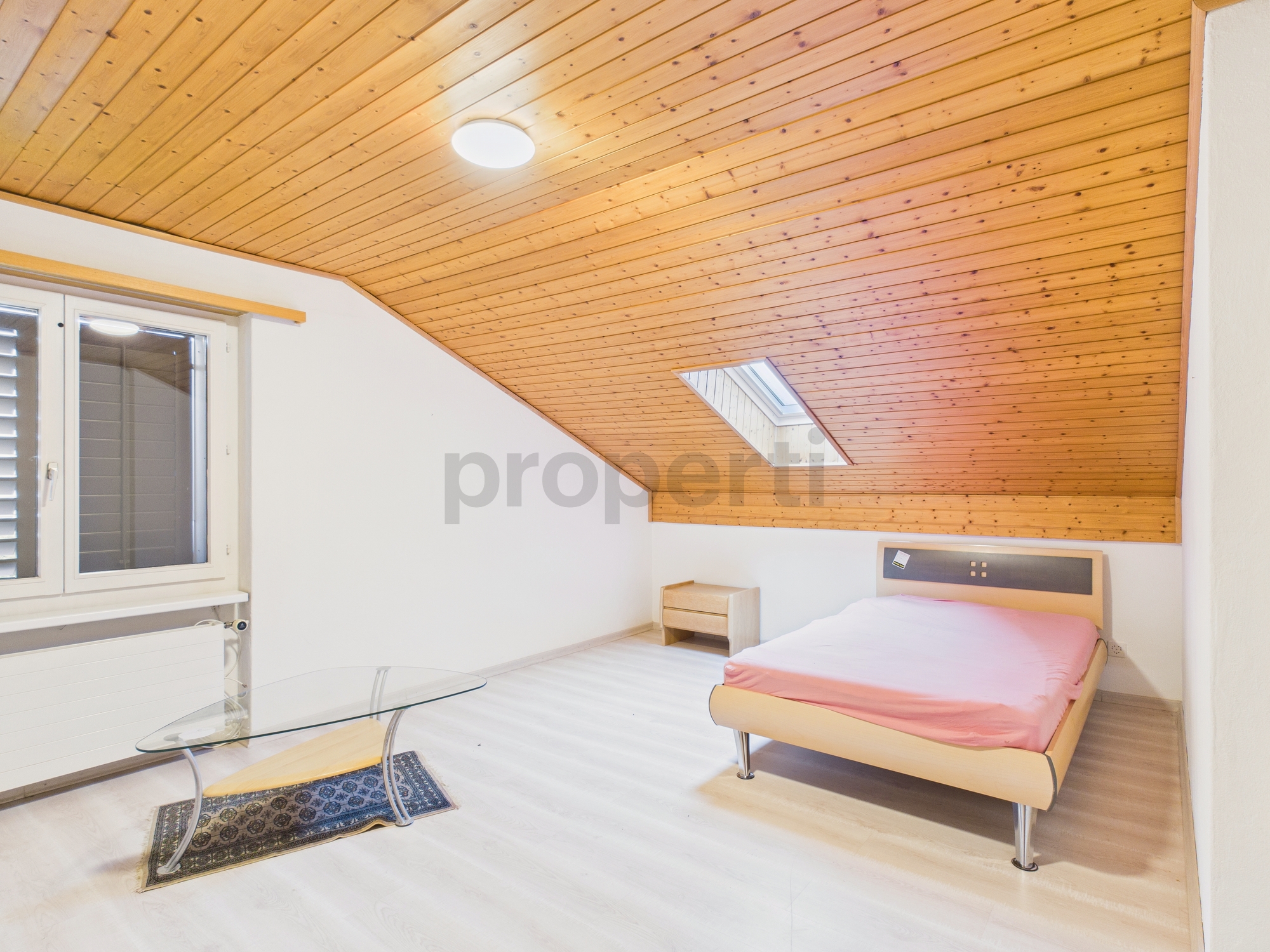 Ausgebautes Dachgeschoss-Schlafzimmer
