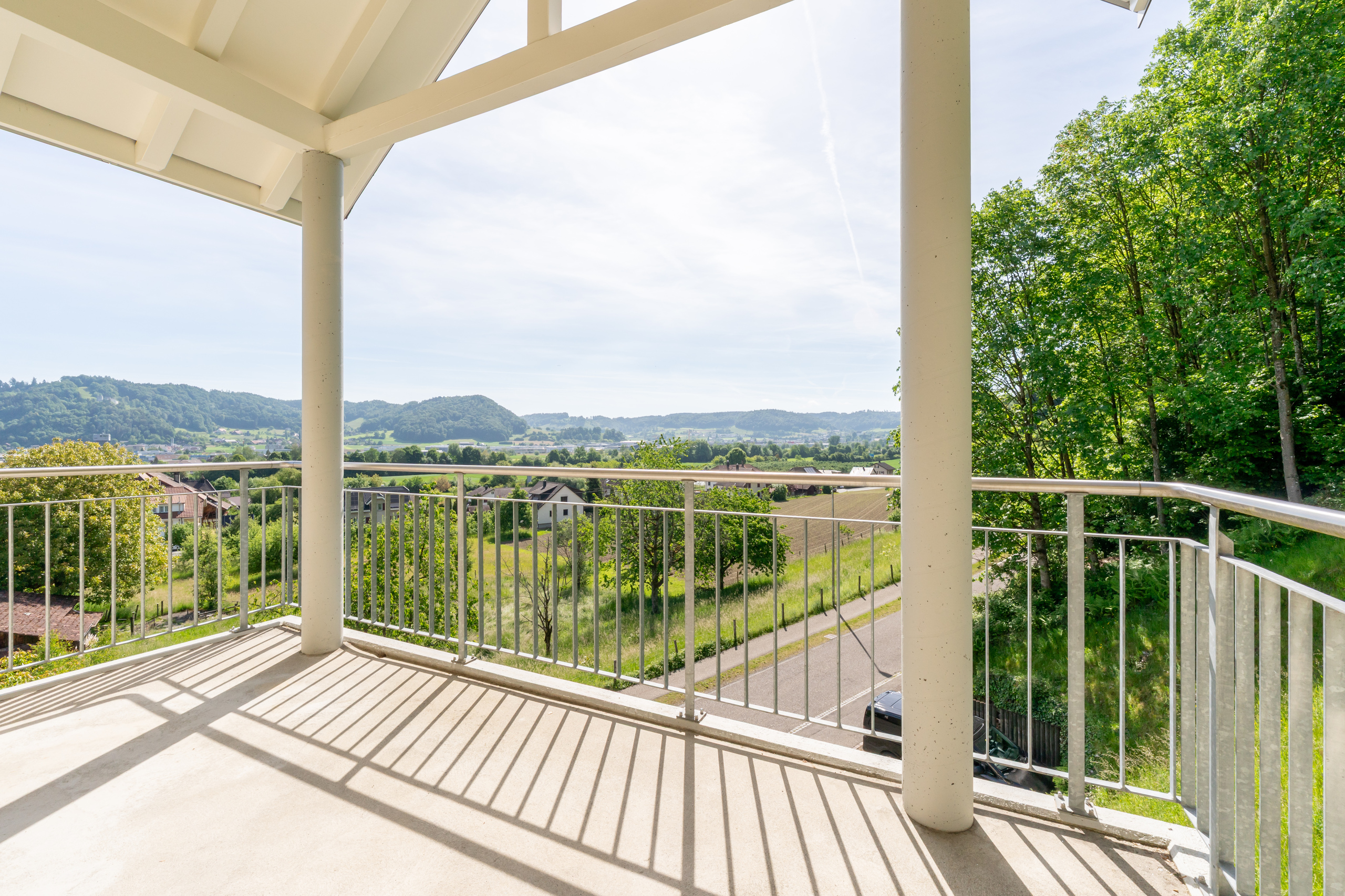 Balkon mit Panoramablick