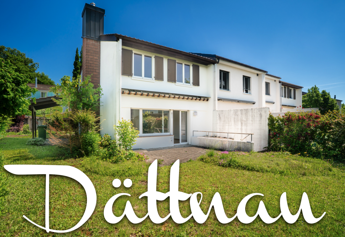 Zweifamilienhaus mit Gartenansicht