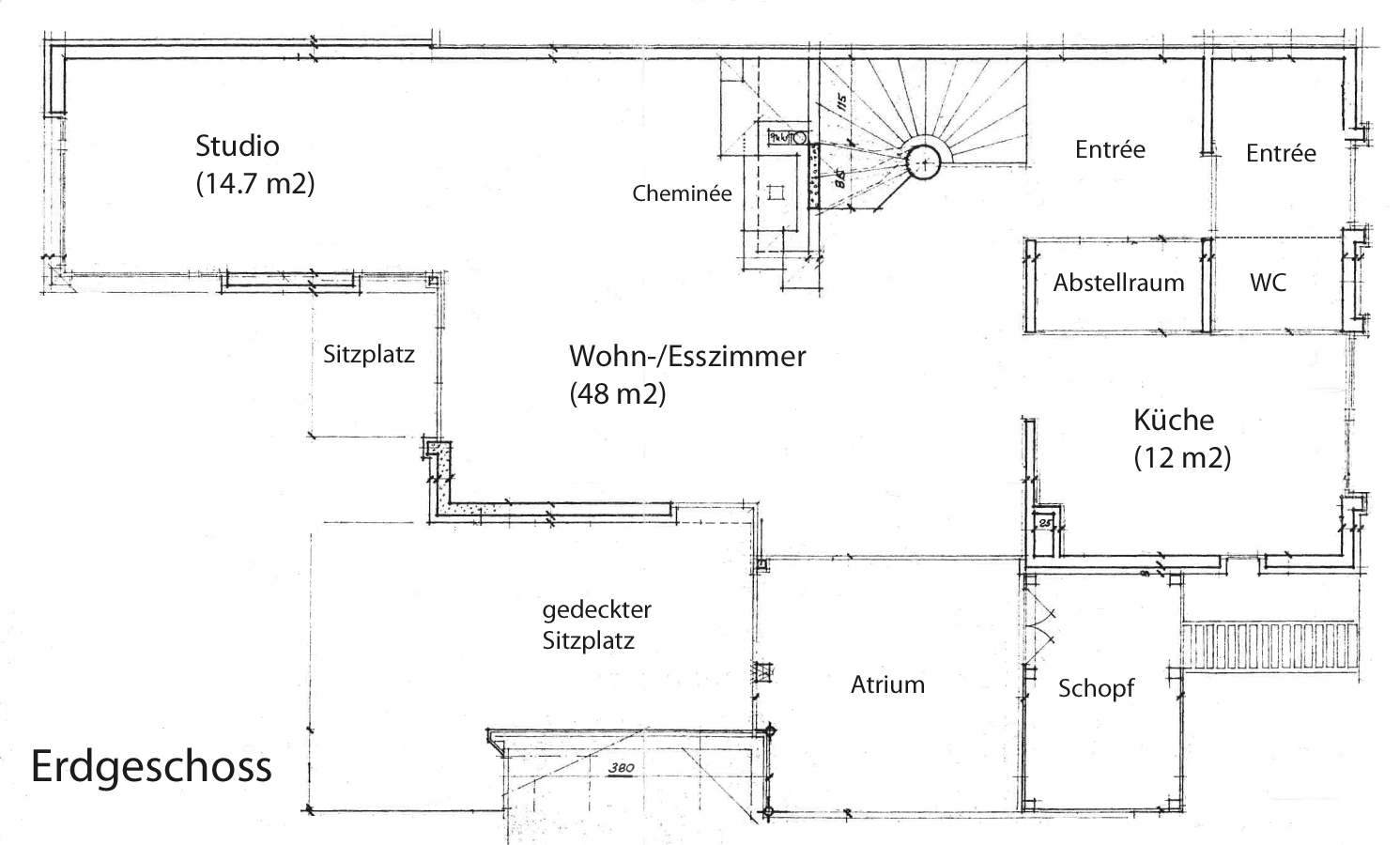 Grundriss Erdgeschoss