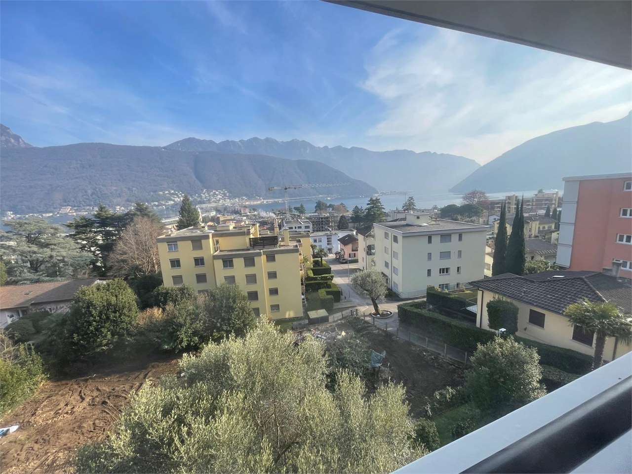 Berg- und Seeblick vom Balkon