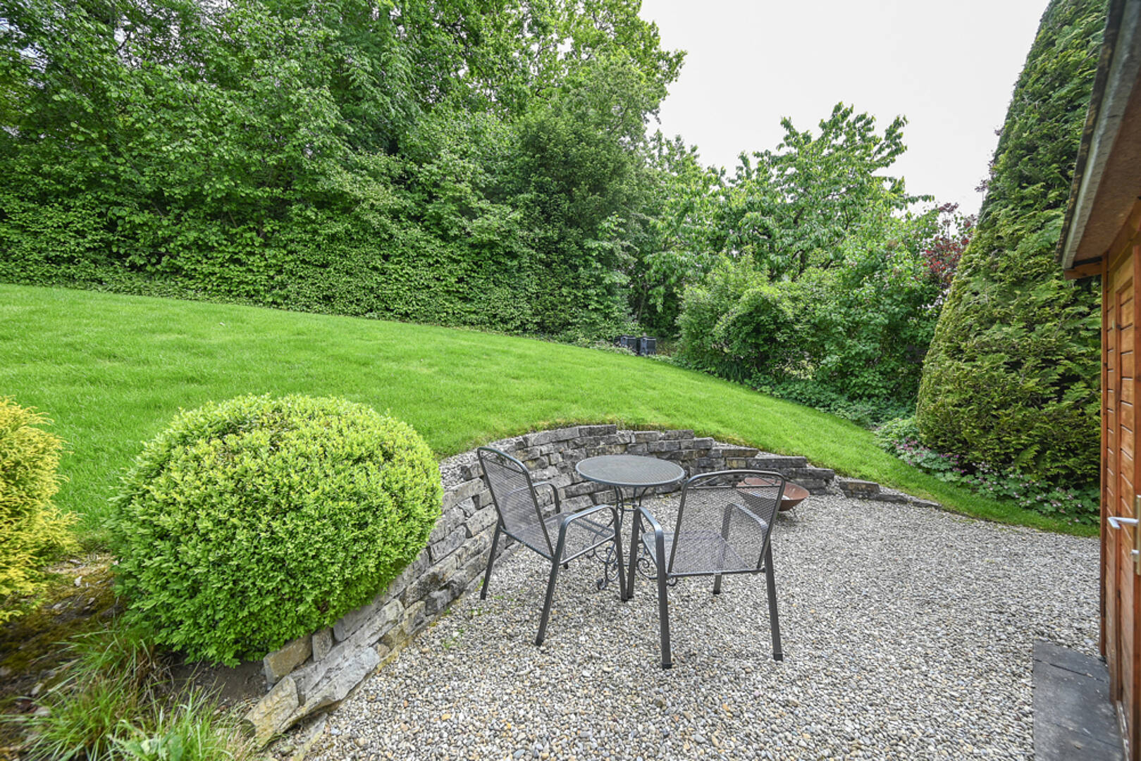 Garten mit Sitzplatz