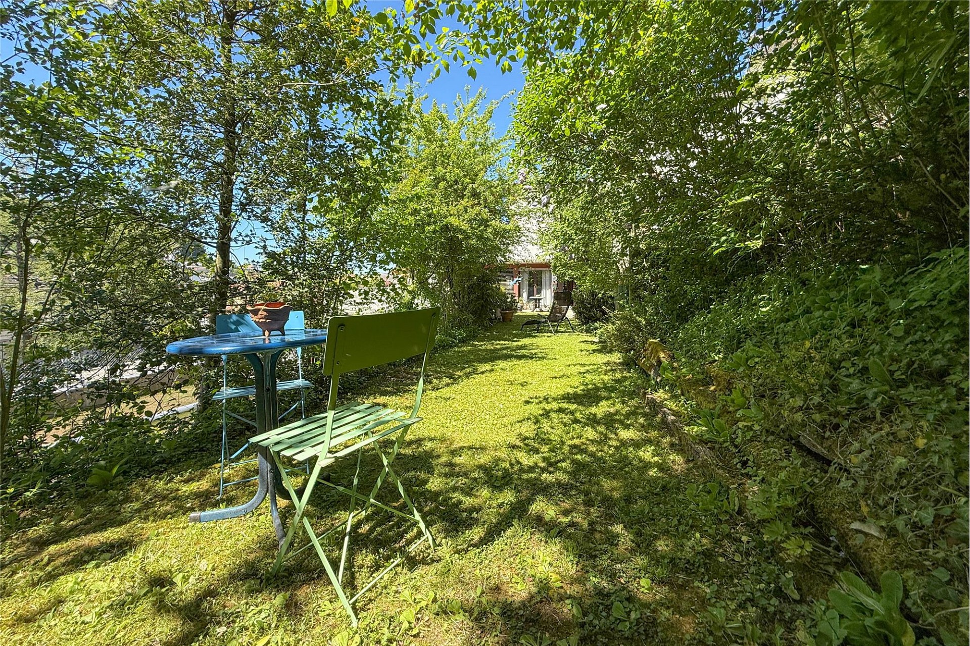 Garten mit Sitzplatz