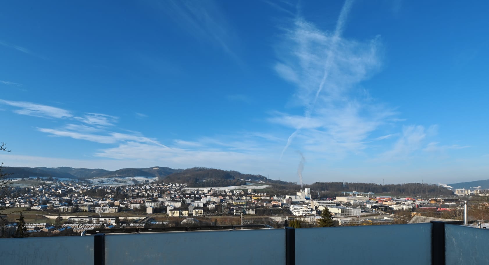 Stadtpanorama vom Balkon