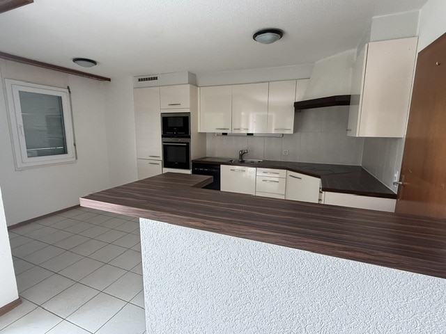 Küche mit Theke