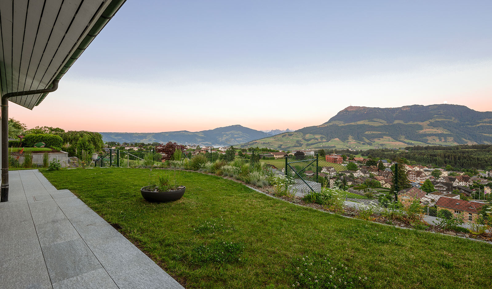Terrasse mit Panoramablick