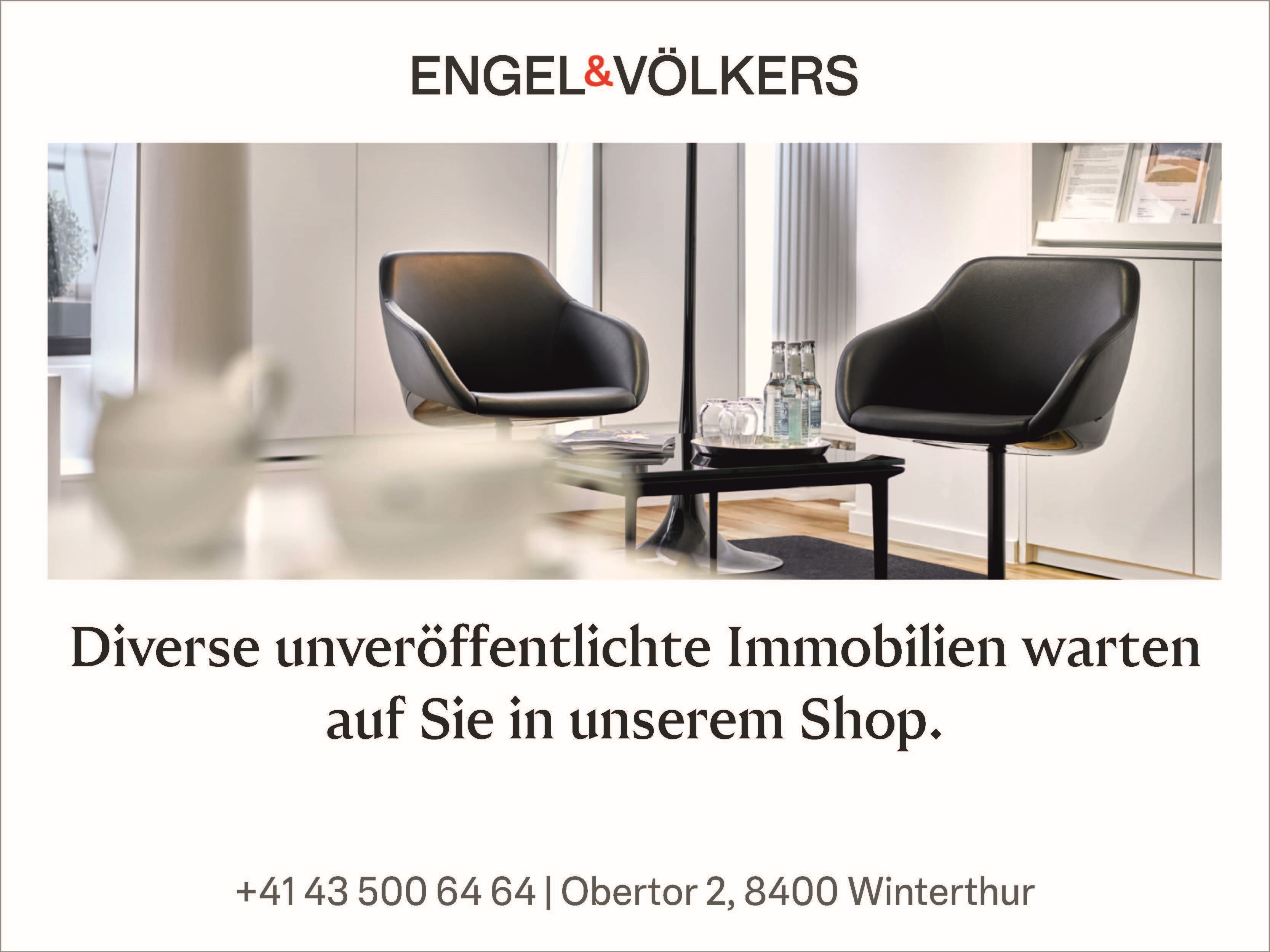Immobilienanzeige mit Markenhinweis
