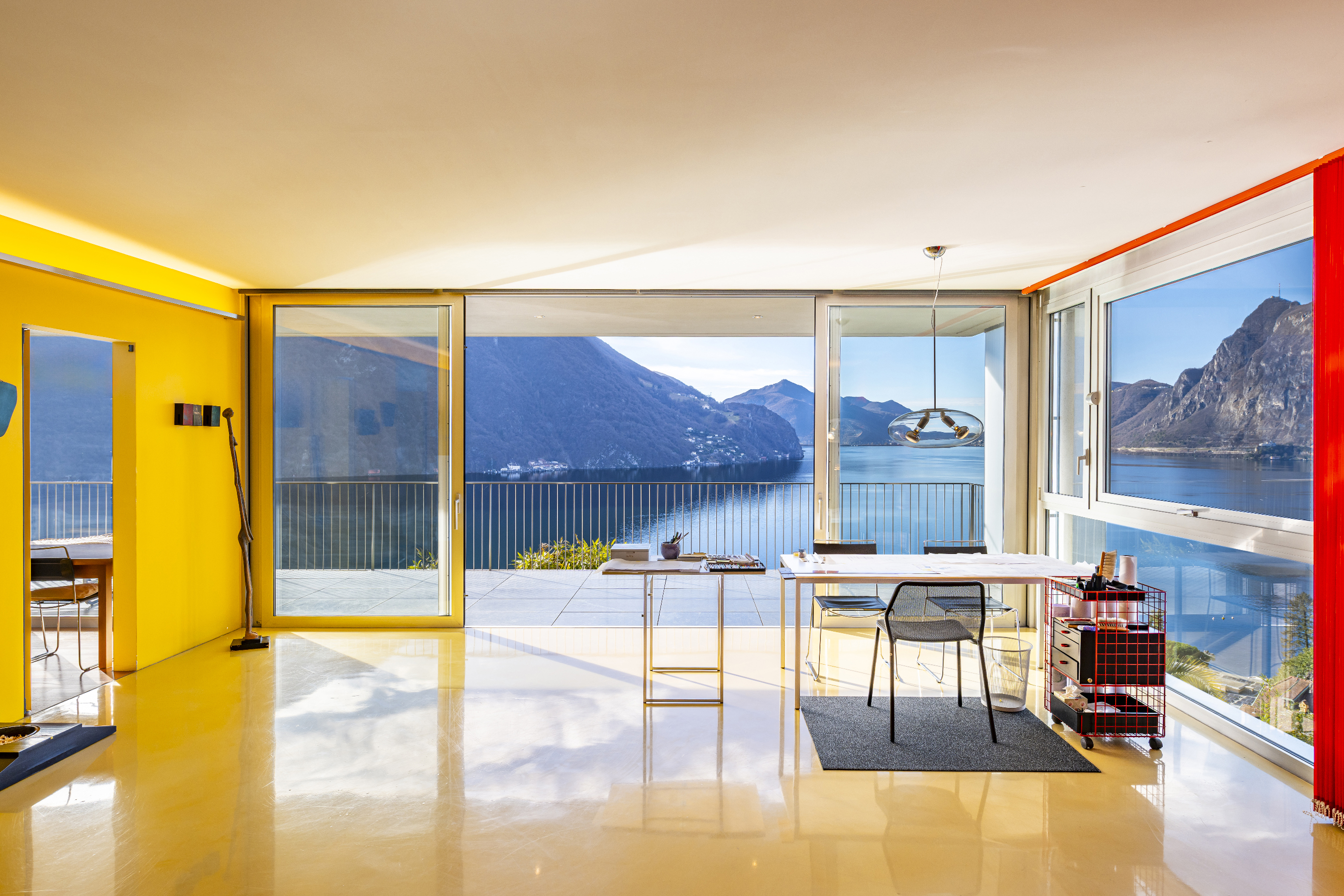 Wohnraum mit Panoramablick