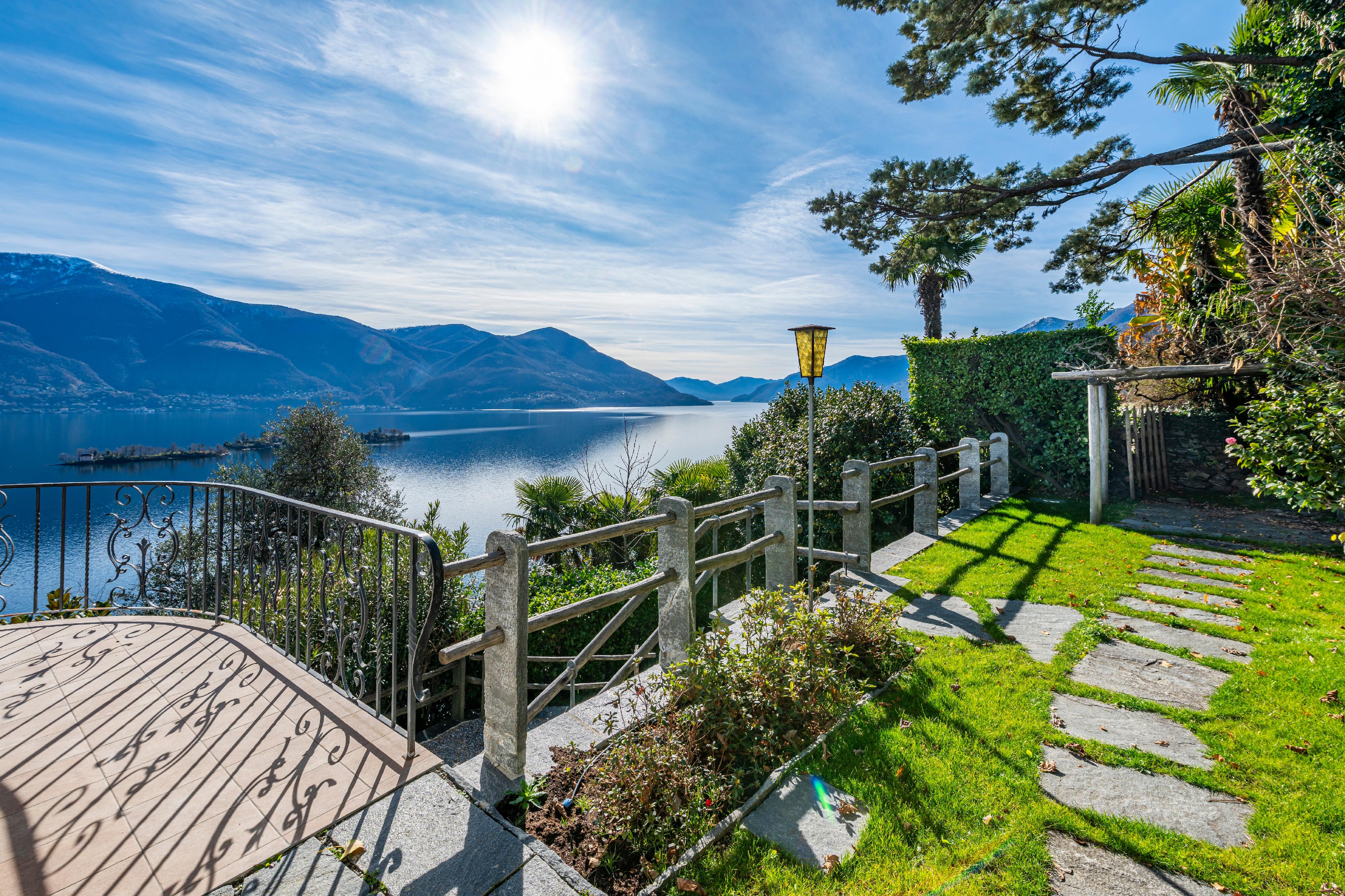 Seeblick mit Garten und Terrasse