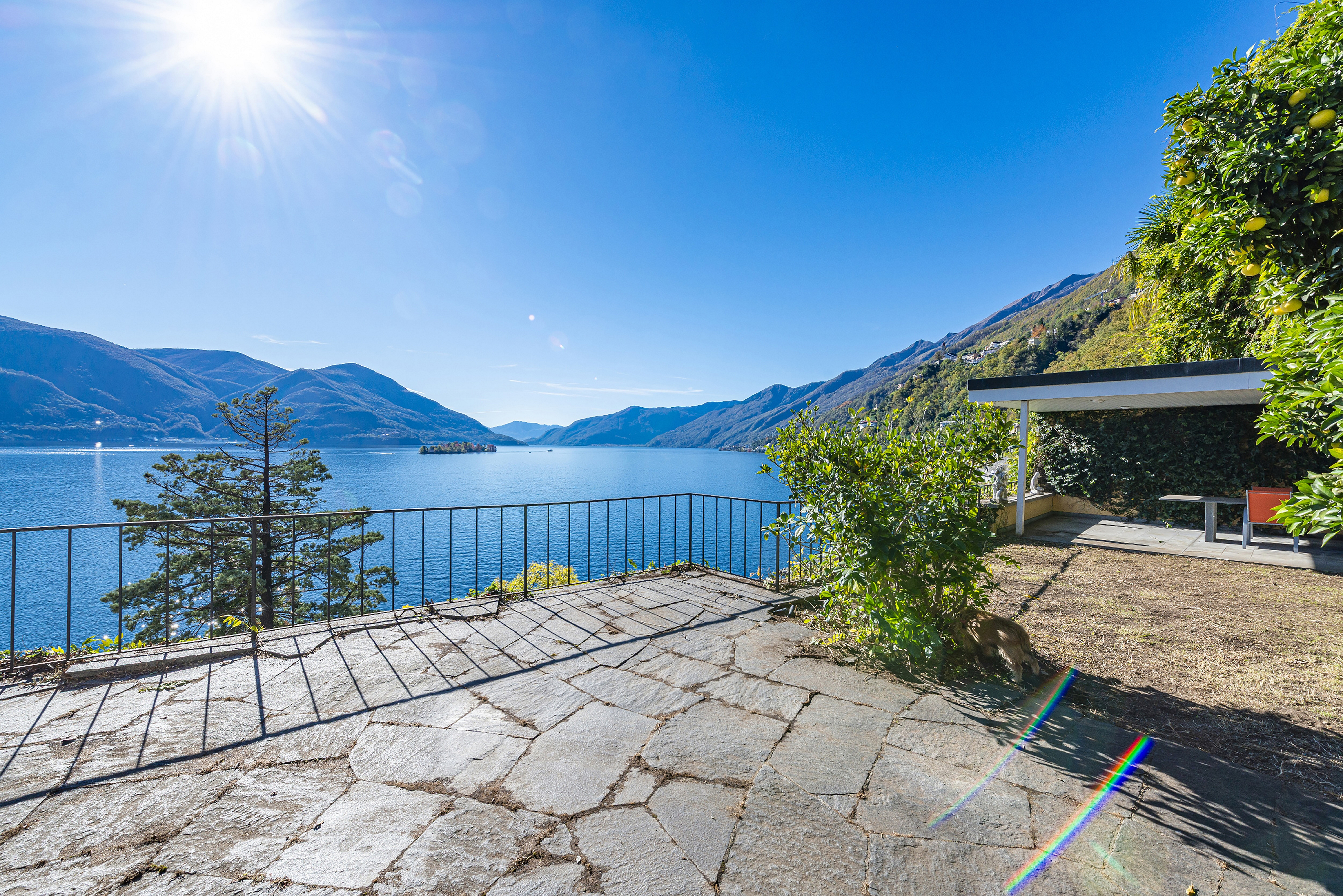 Seeterrasse mit Panoramablick