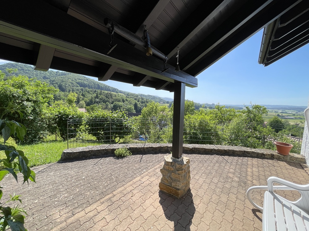Terrasse mit Panoramablick
