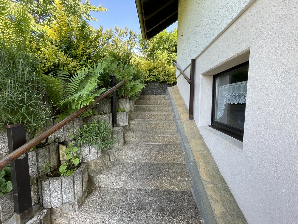 Außentreppe am Haus