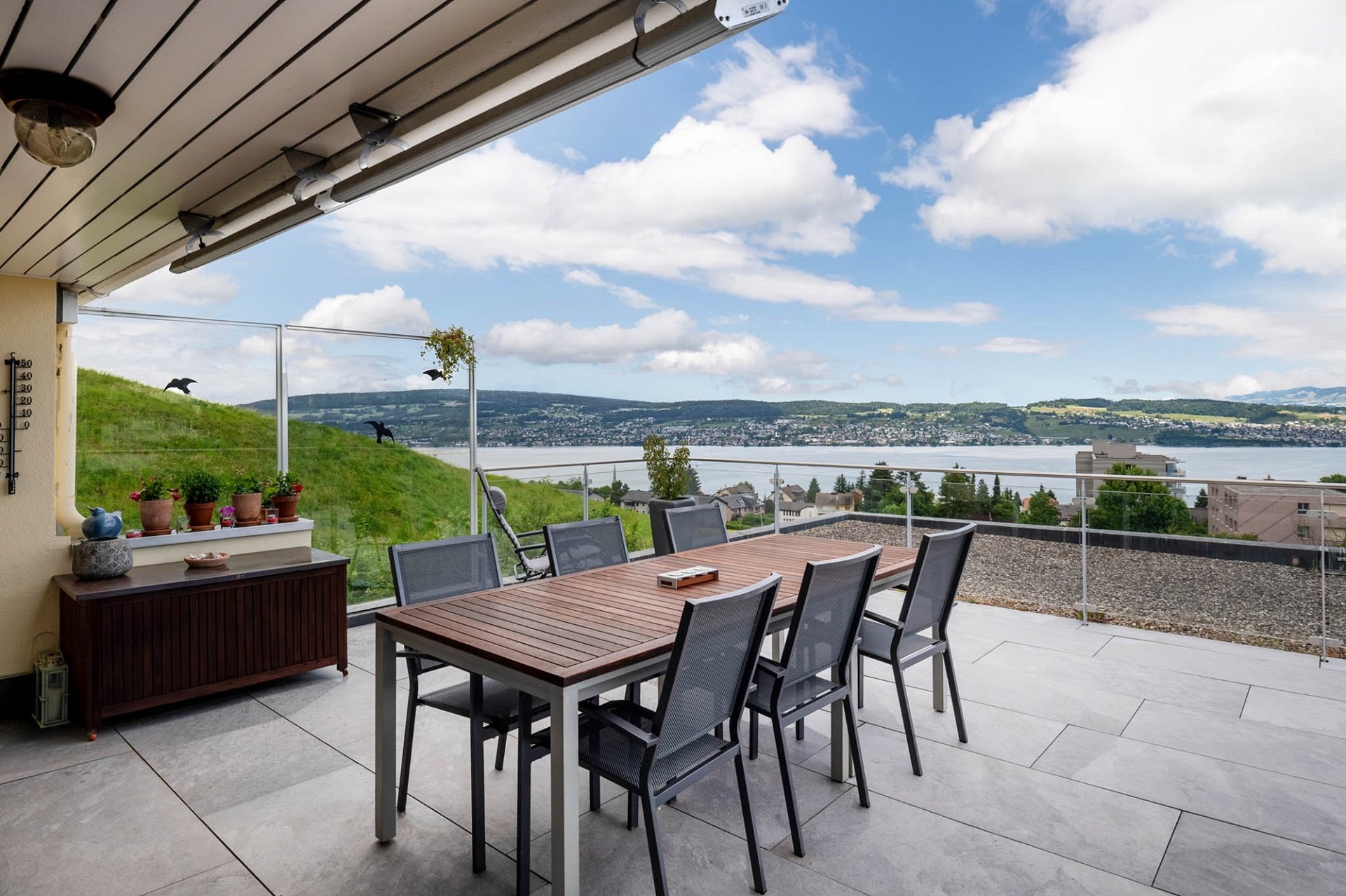 Terrasse mit Seeblick