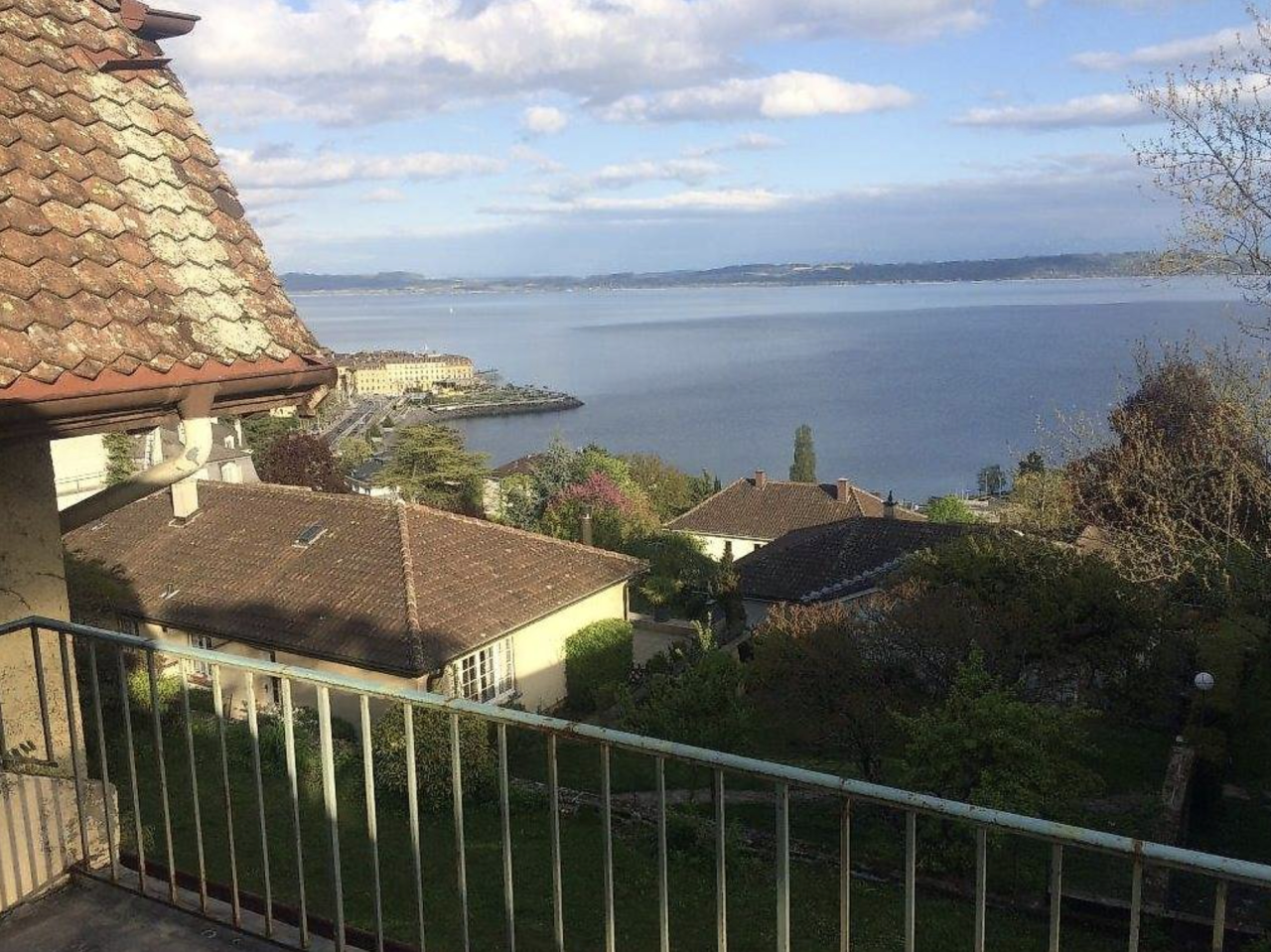 Balkon mit Seeblick