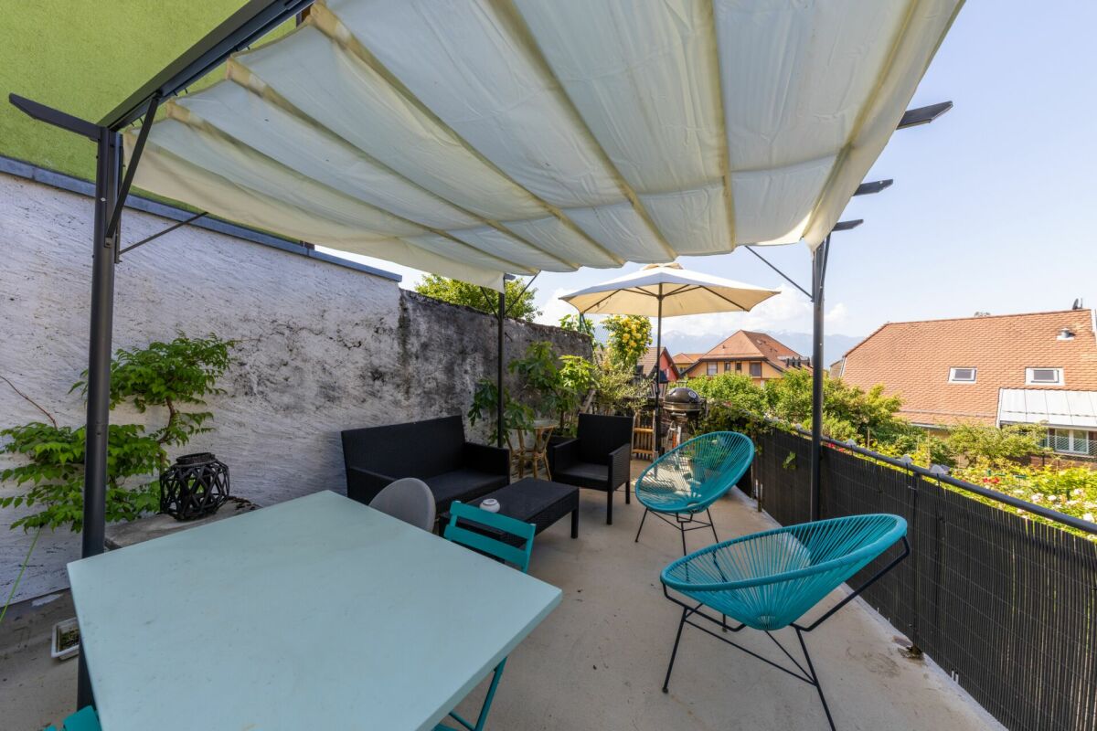 Dachterrasse mit Sitzbereich