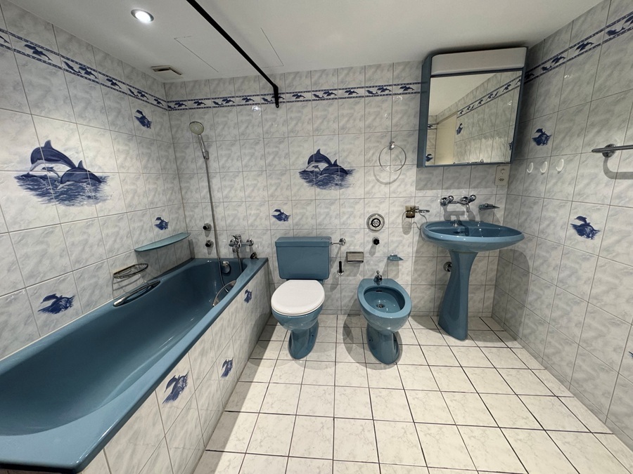 Badezimmer mit Meerjungfrau-Dekor