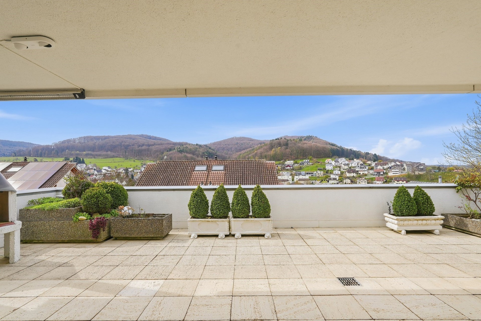 Terrasse mit Panoramablick