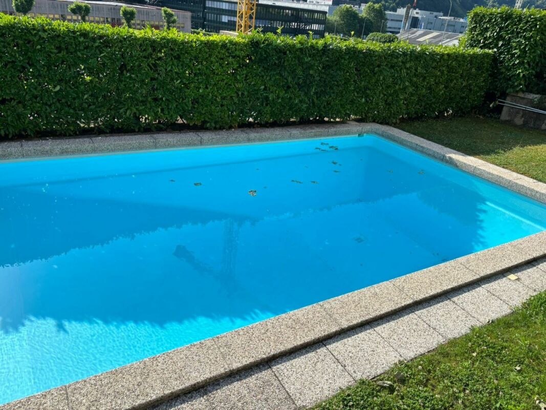 Außenpool im Garten