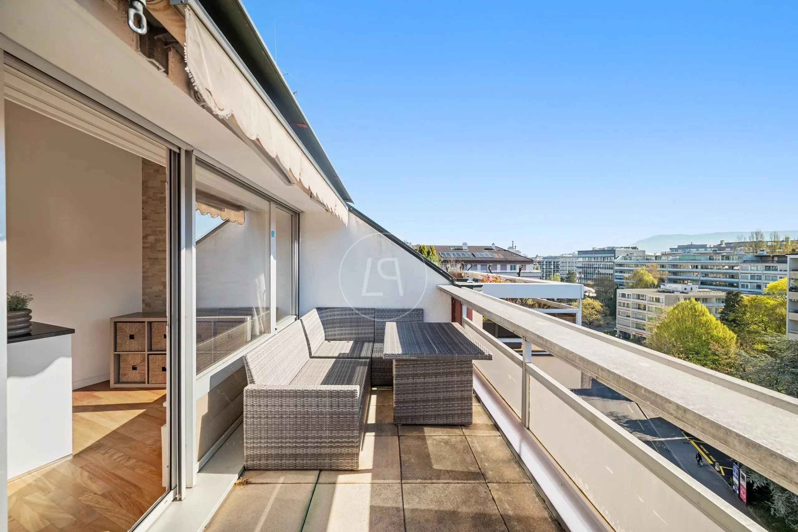 Balkon mit Ausblick