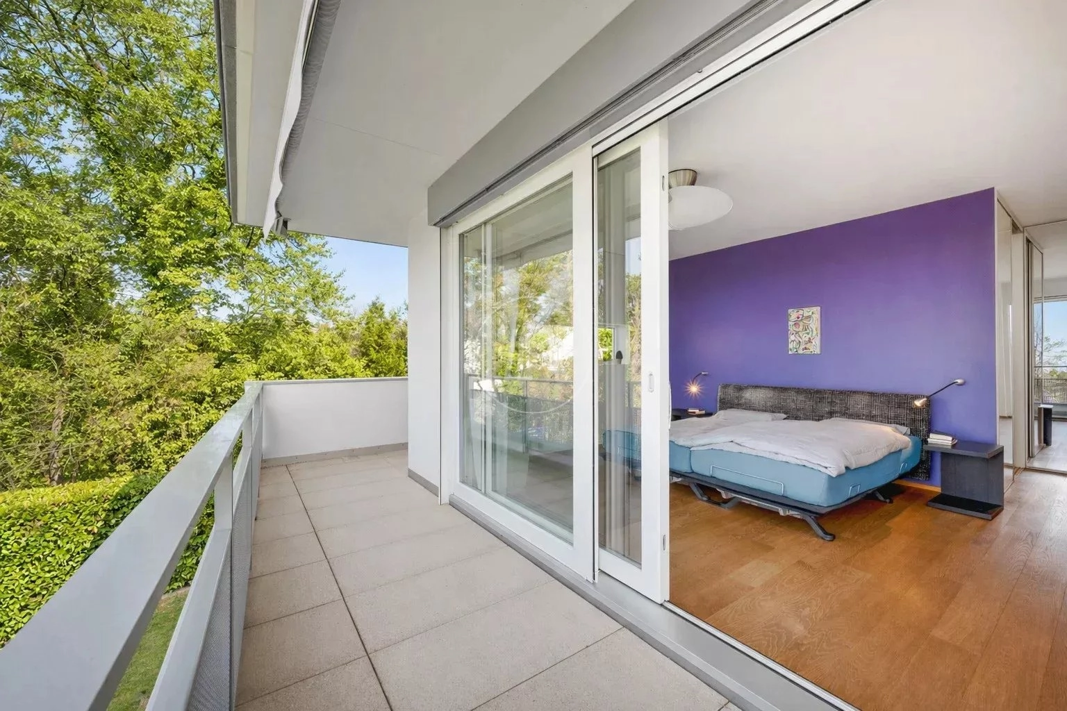 Balkon mit Schlafzimmerzugang