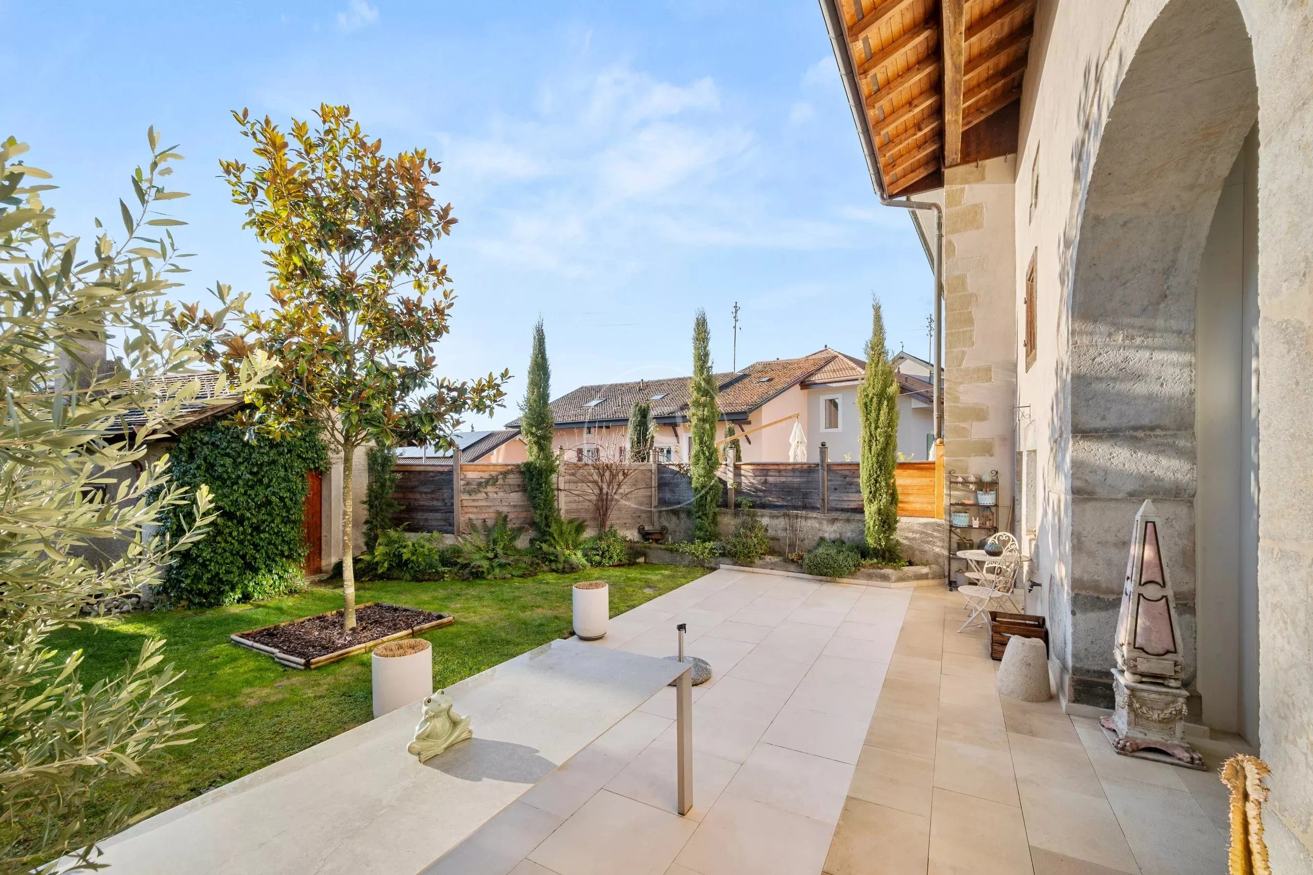 Garten mit Terrasse