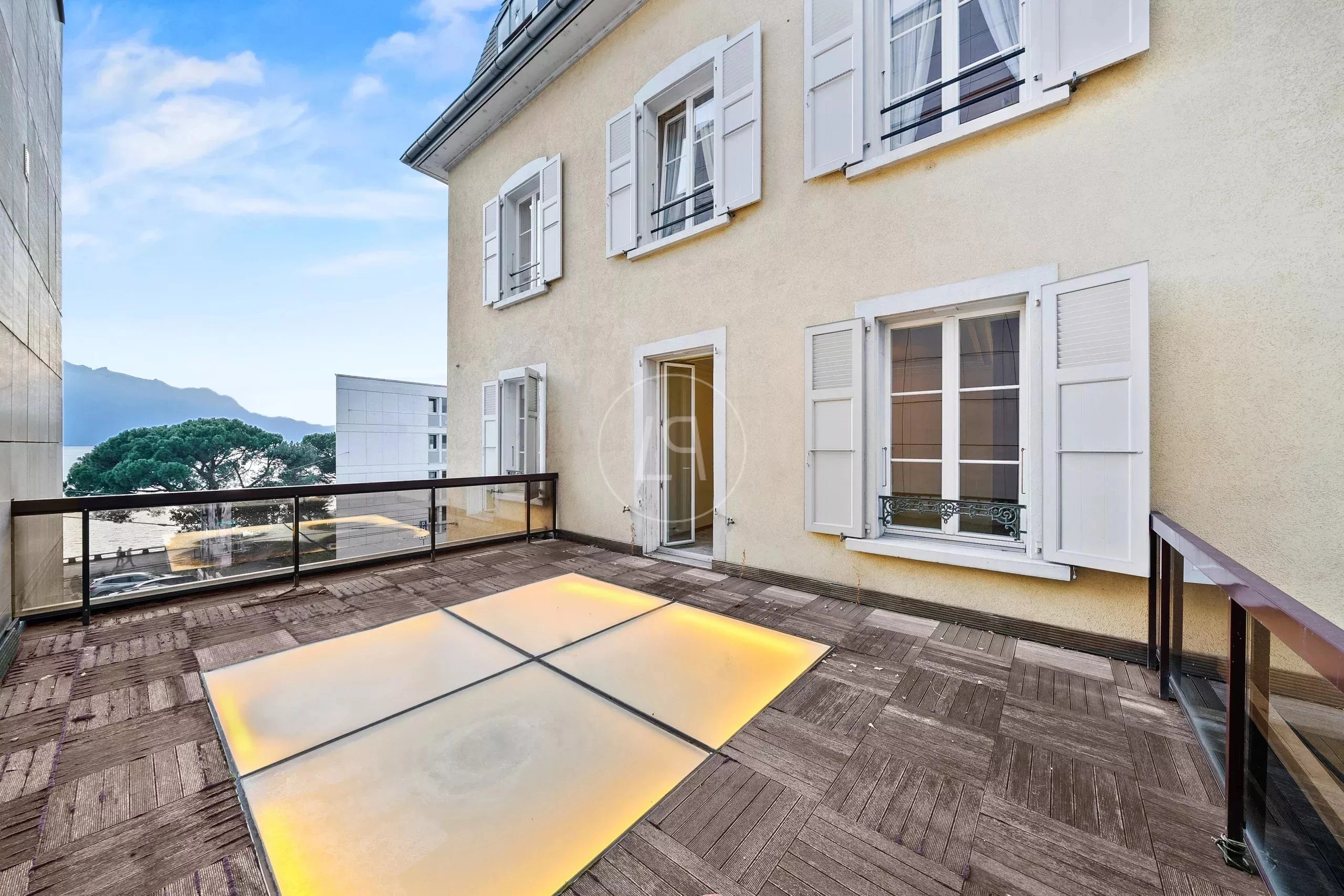 Balkon mit Meerblick