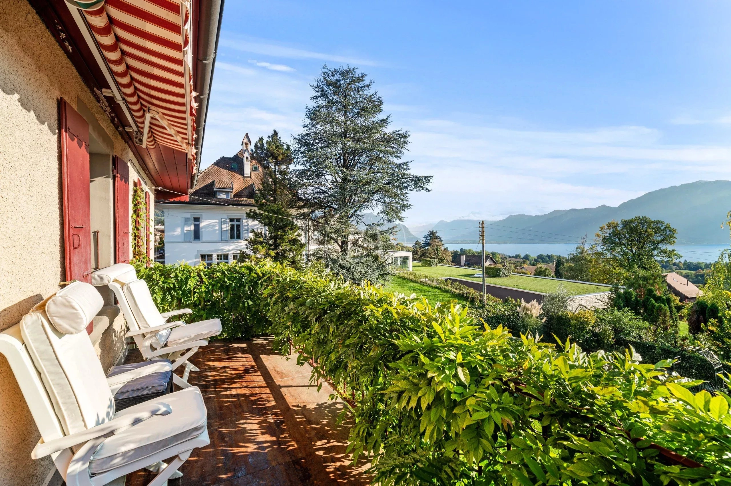 Balkon mit Seeblick