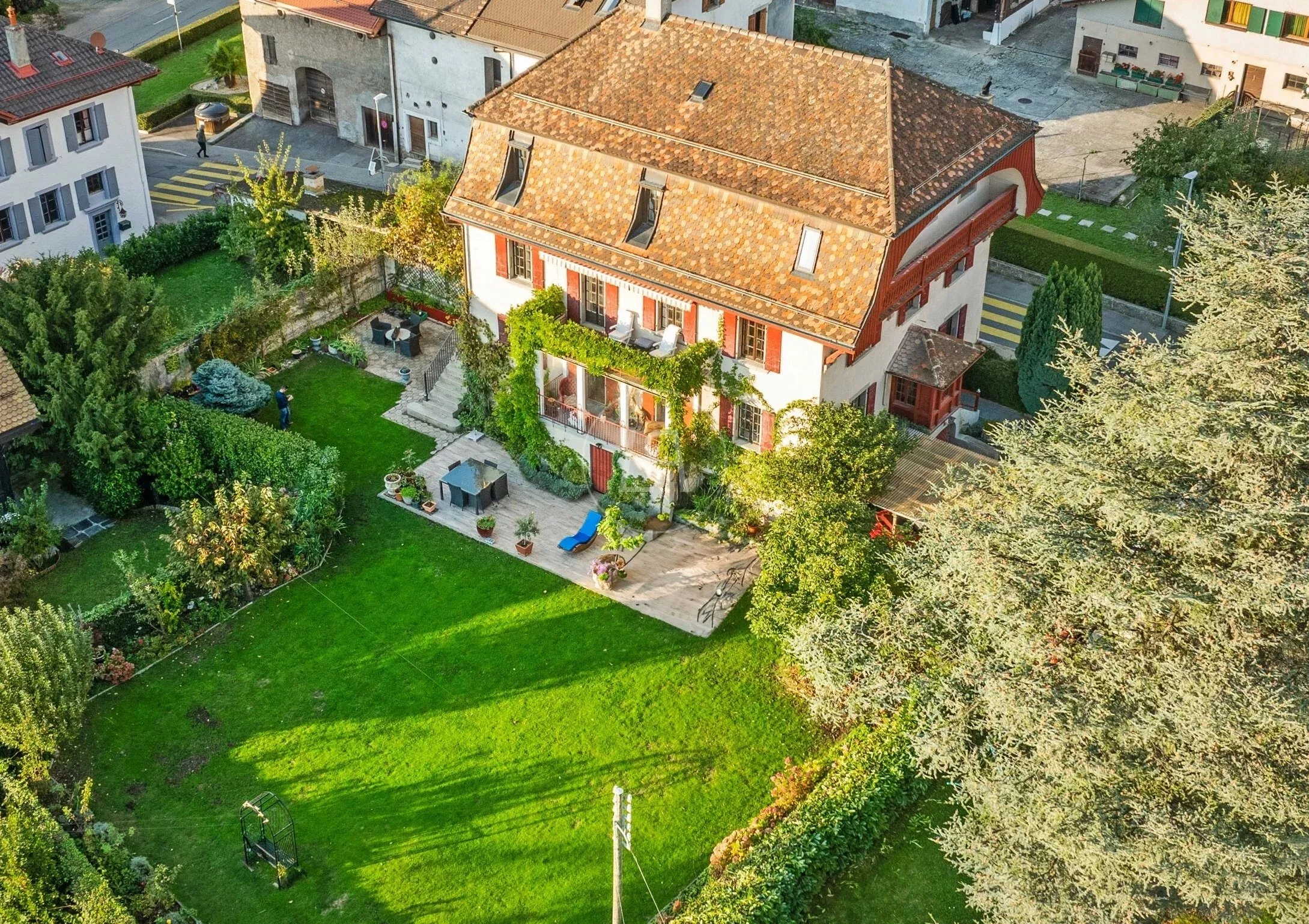 Historische Villa mit großem Garten