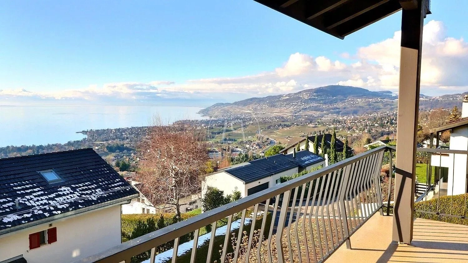 Balkon mit Seeblick
