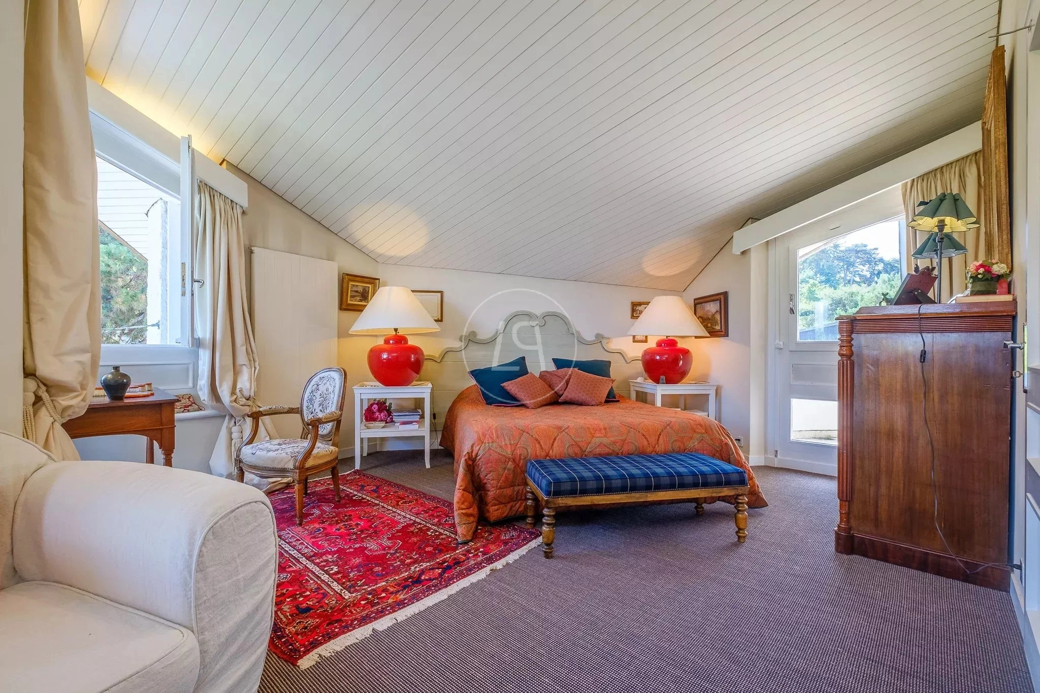 Gemütliches Dachgeschoss-Schlafzimmer