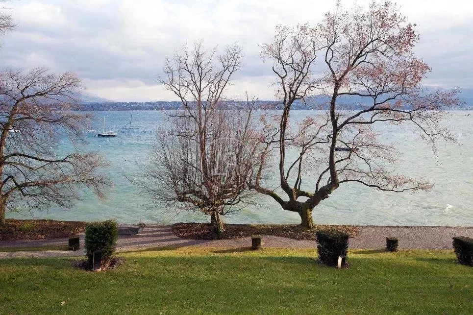 Seeblick mit Garten