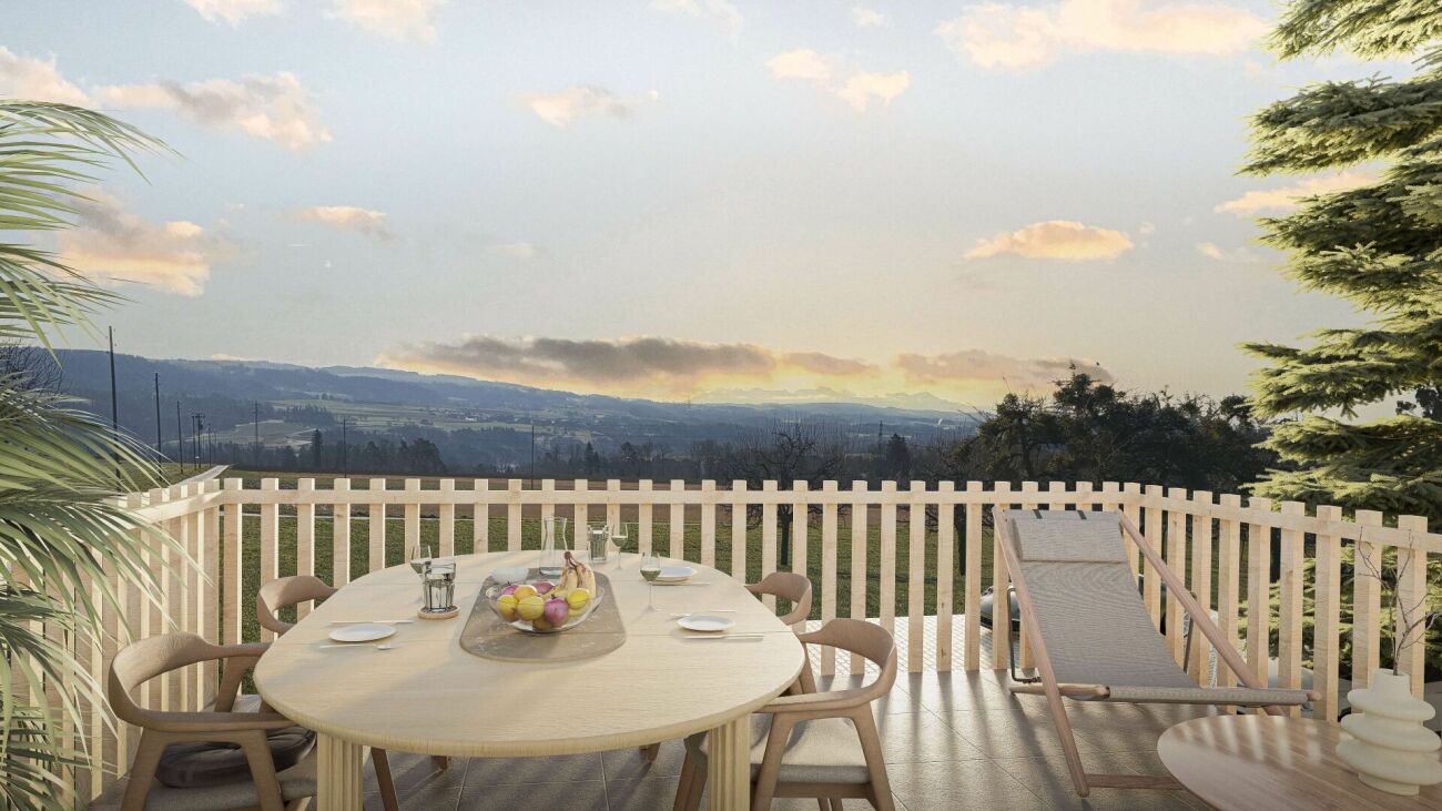 Terrasse mit Panoramablick