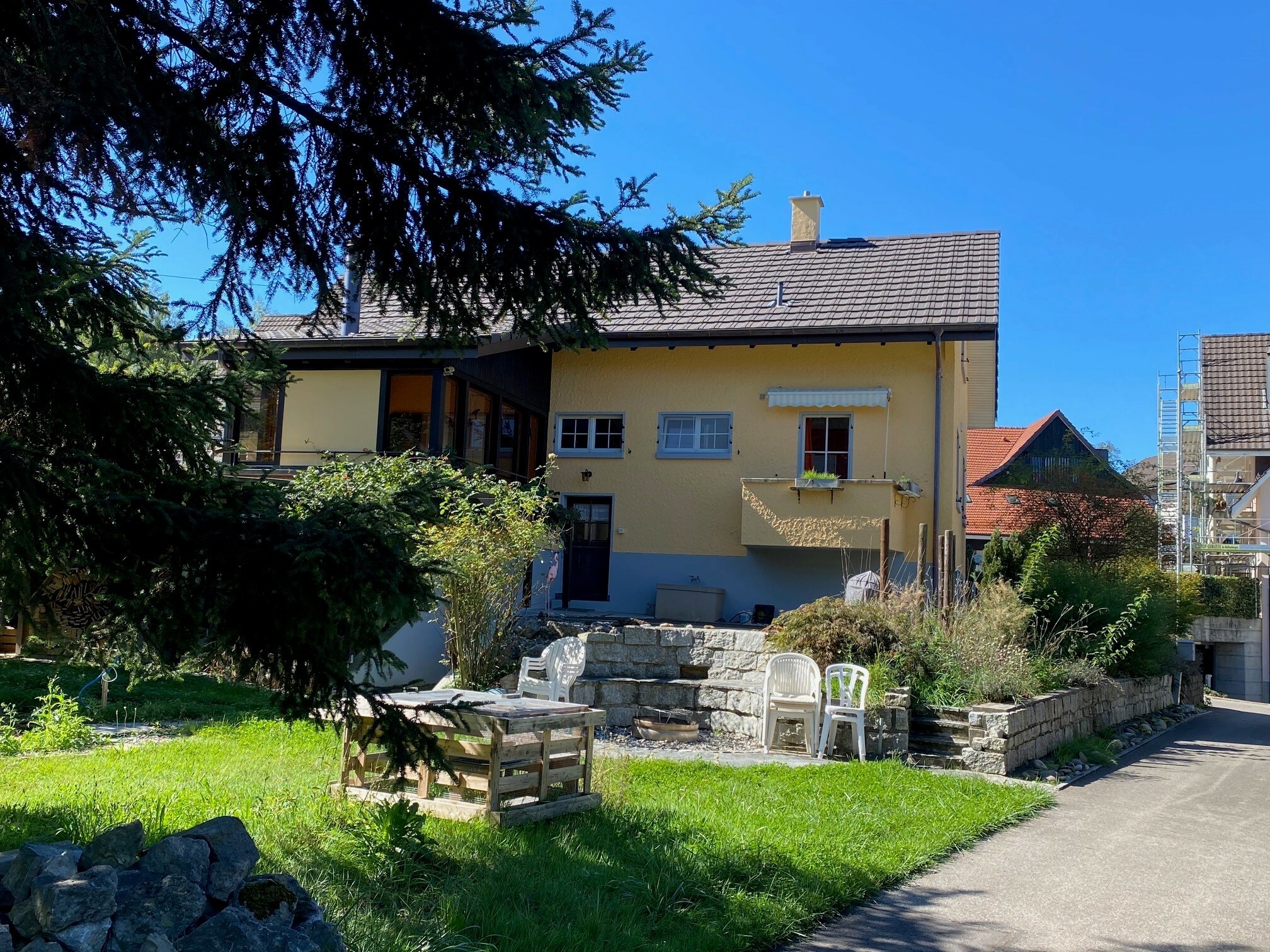 Einfamilienhaus mit Garten