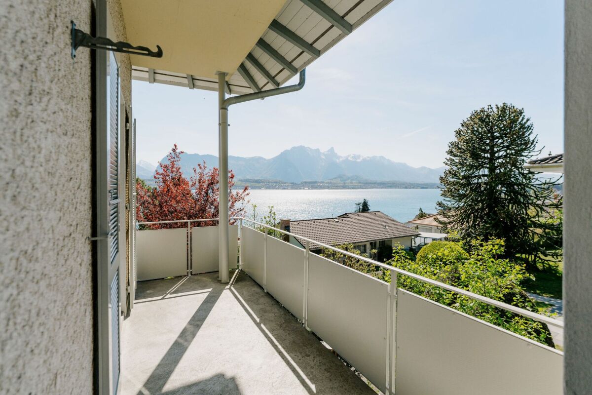 Balkon mit Seeblick
