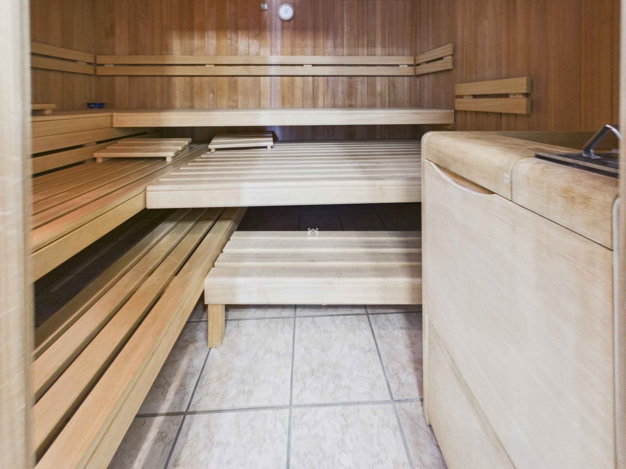 Sauna-Innenraum