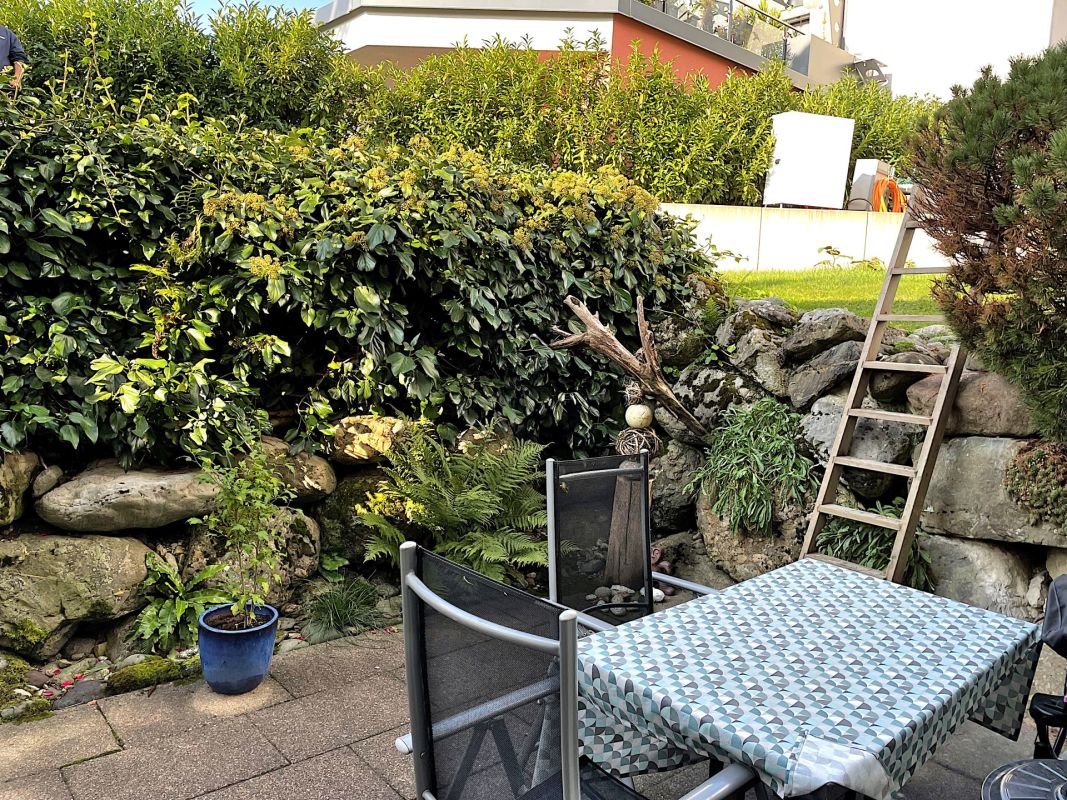 Garten mit Sitzplatz