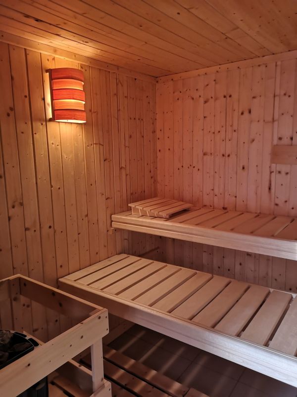 Sauna-Innenraum