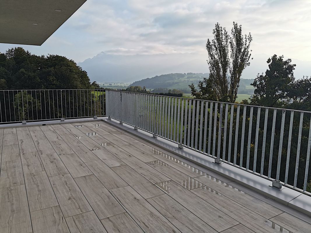 Balkon mit Panoramablick