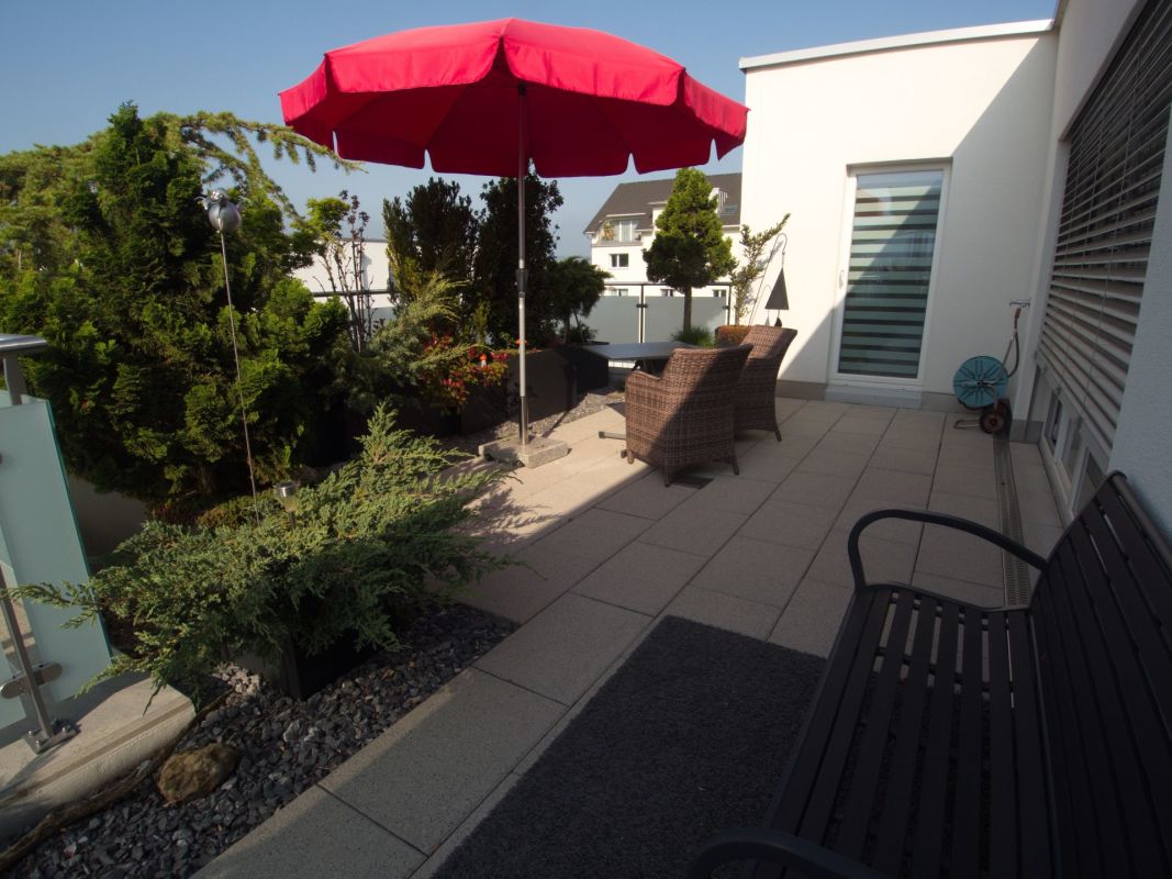 Dachterrasse mit Sitzbereich