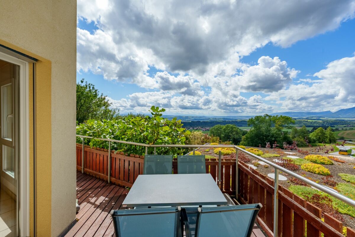 Balkon mit Panoramablick