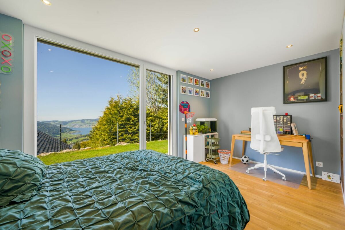 Jugendzimmer mit Panoramablick