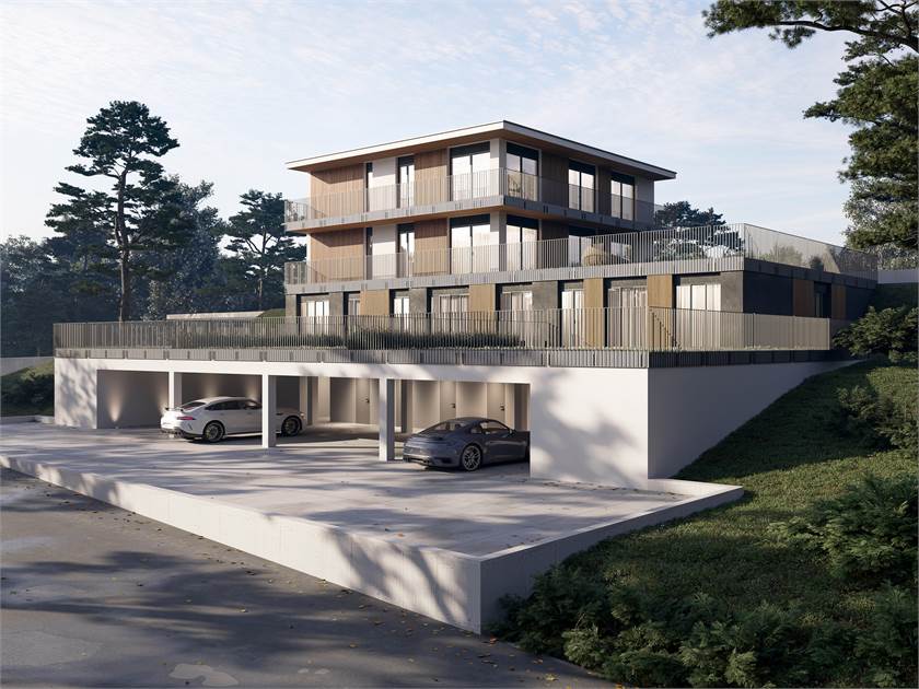 Moderne Wohnanlage mit Tiefgarage und Terrassen
