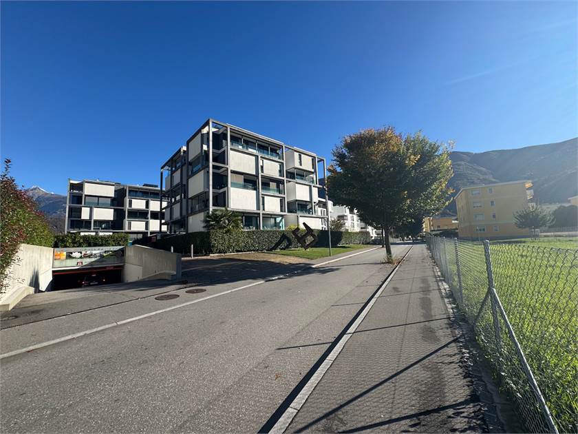 Wohnanlage mit moderner Architektur