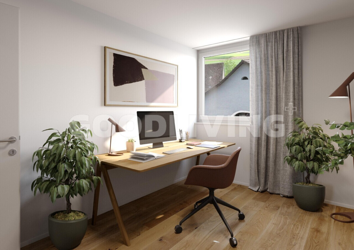 Homeoffice mit Tageslicht