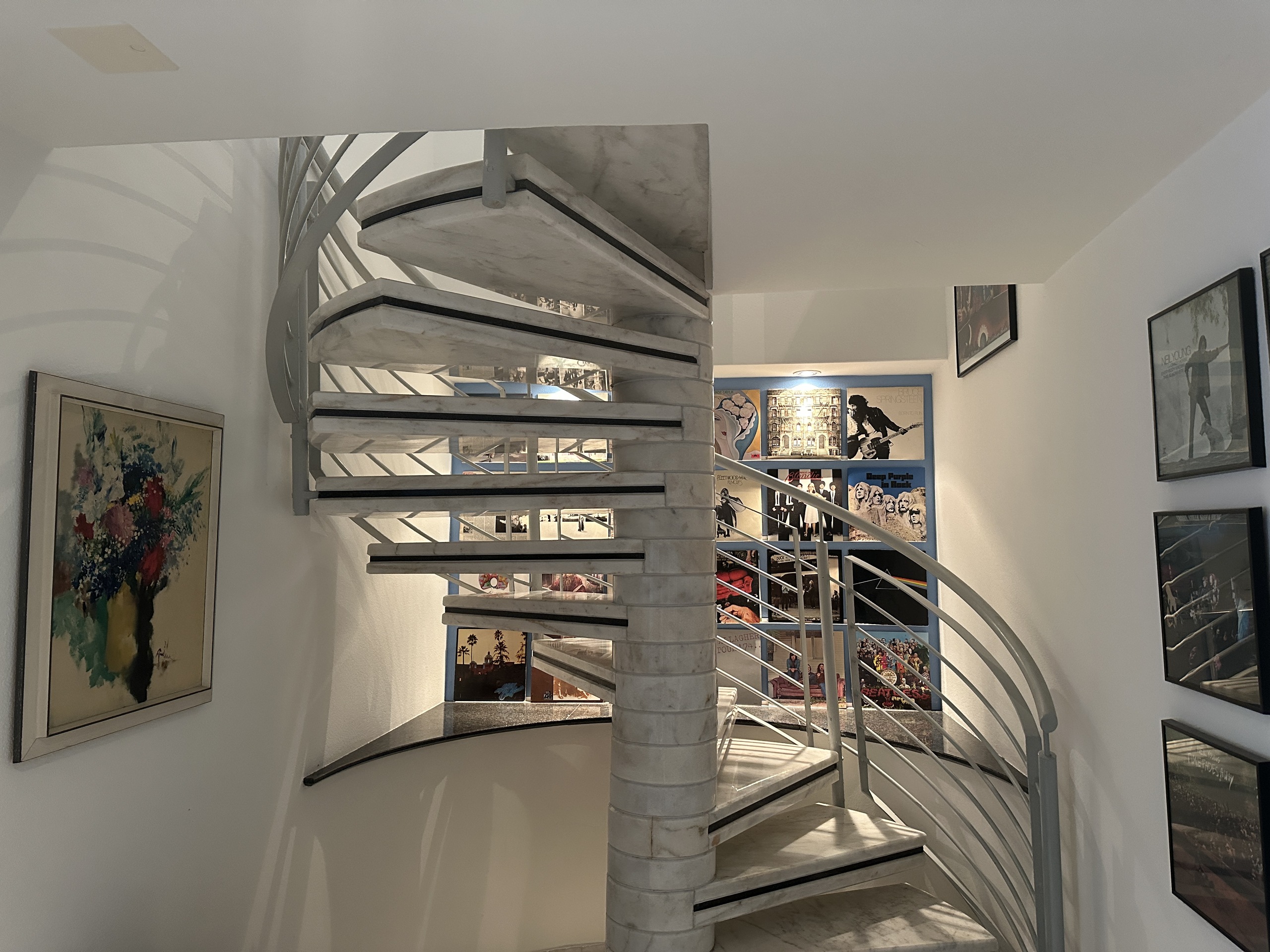Spindeltreppe im Flur