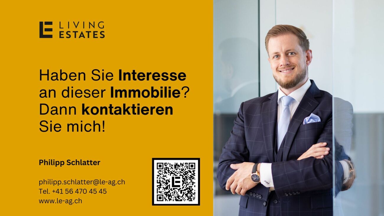Agenten-Werbekarte mit Kontaktangaben