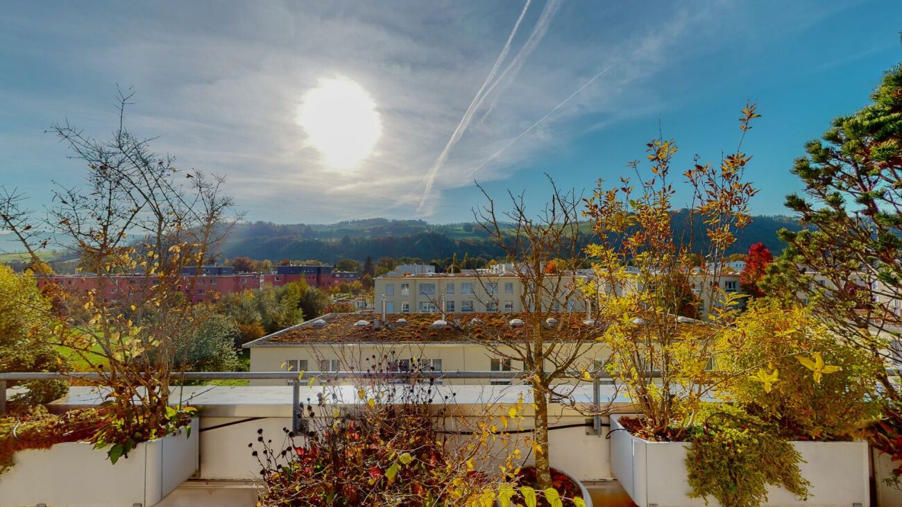 Dachterrasse mit Panoramablick